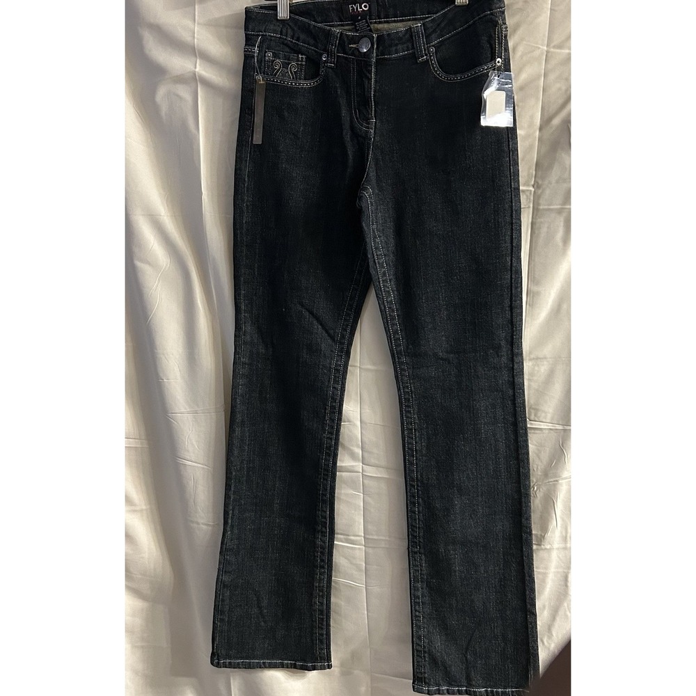 New Sz 4 FYLO Full victorian Stretch Dark Washed Jeans #1914*1.7